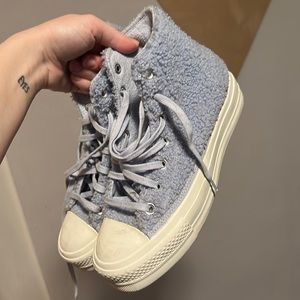 Converse special edition plush size 7 platform